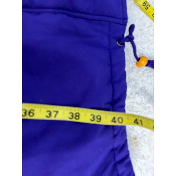 Vtg Fox Run Goose Down Purple Parka Coat Jacket Size Small - Picture 6 of 7